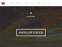 Tablet Screenshot of angularbooks.com